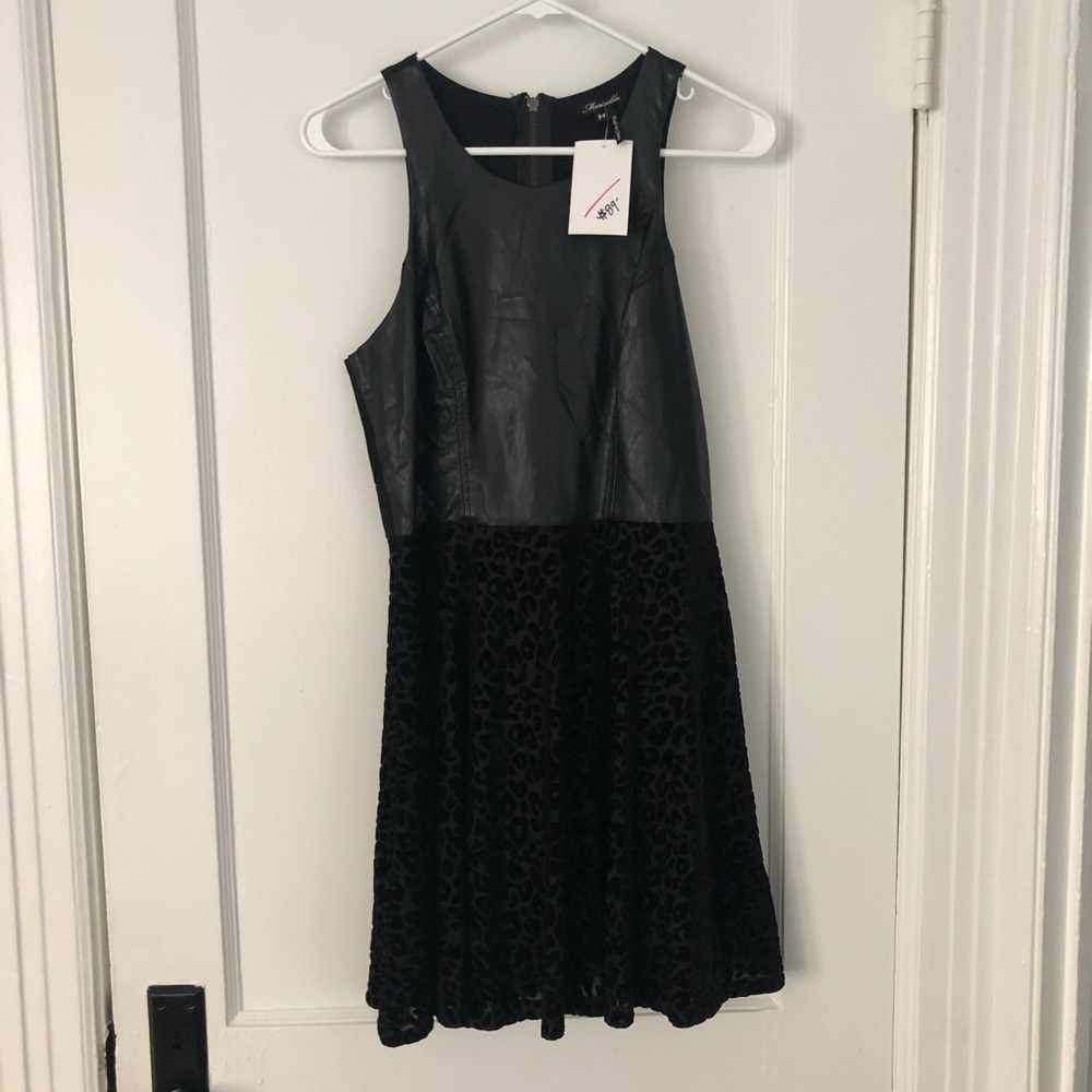💥On Trend💥 Black Dress | cheetah print
